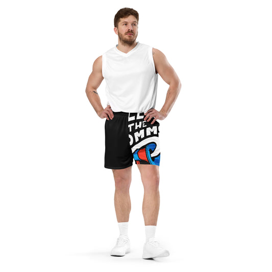 CLEAR THE COMMS UNISEX SHORTS!