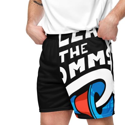 CLEAR THE COMMS UNISEX SHORTS!