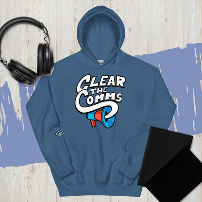 CLEAR THE COMMS HOODIE!