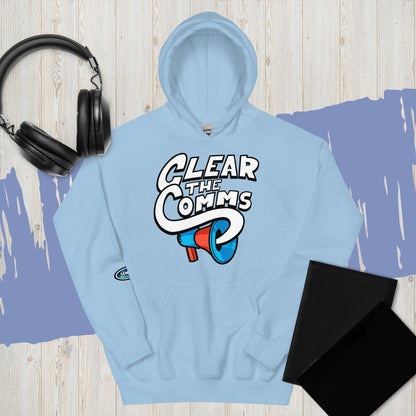 CLEAR THE COMMS HOODIE!