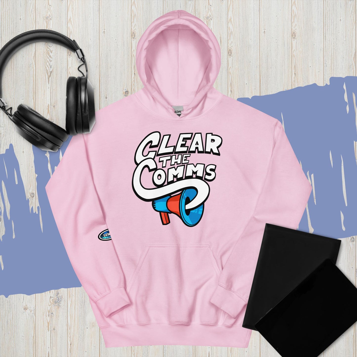 CLEAR THE COMMS HOODIE!